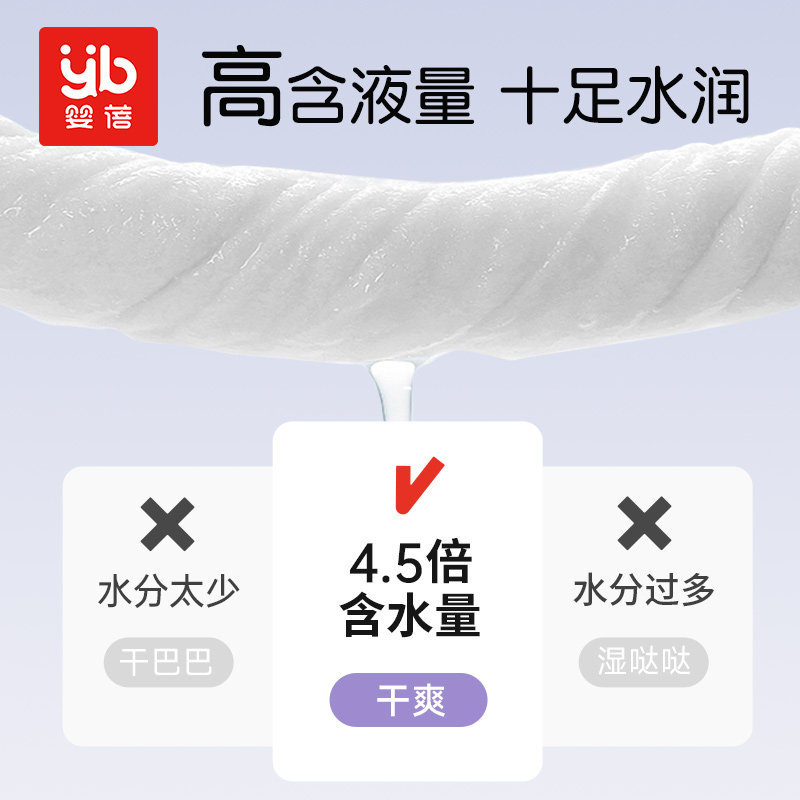 婴蓓婴儿湿纸巾新生宝宝手口屁专用湿巾大包80抽加厚学生家用批发,淘宝优惠券,粉丝福利购,淘宝优惠卷