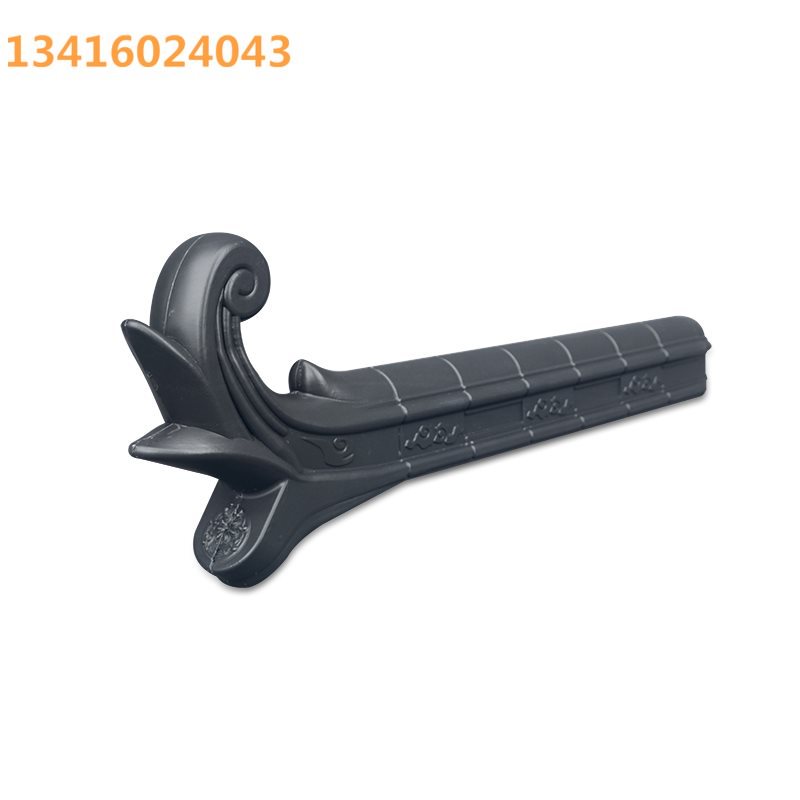 四合院中式轻质搭配屋檐古建建材古建仿古瓦PVC塑料装饰翘角配件