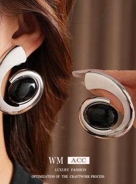 复古螺旋双层女简约首饰套装