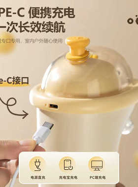 小黄鸭桶装水抽水器手压式