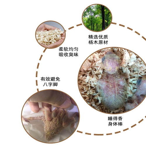 鹦鹉专用木屑虎皮玄凤牡丹小太阳鸟用繁殖箱垫料鸟窝刨花幼鸟用品 - 图0