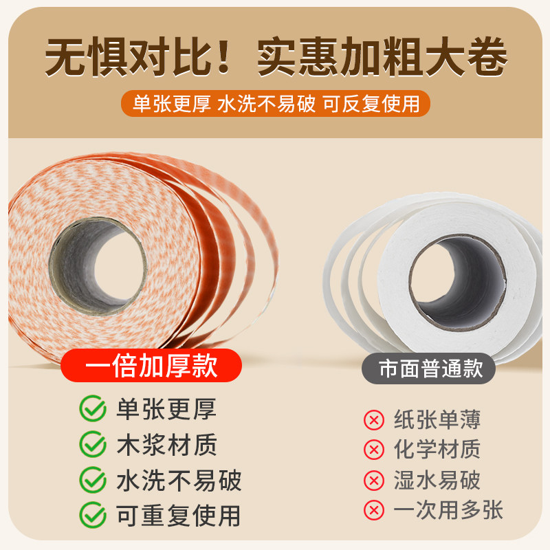 厨房用懒人抹布一次性洗碗布加大加厚干湿两用清洁专用纸巾吸油纸,淘宝优惠券,粉丝福利购,淘宝优惠卷