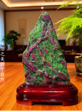 天然桌面原石原石招财