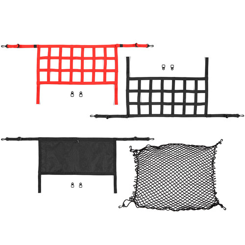 适用jeep牧马人JK/JL后备箱挡网行李网尾箱网兜杂物固定改装配件 - 图3