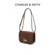 CHARLES&KEITH女CK2-80781400金属扣Charlot豆腐包