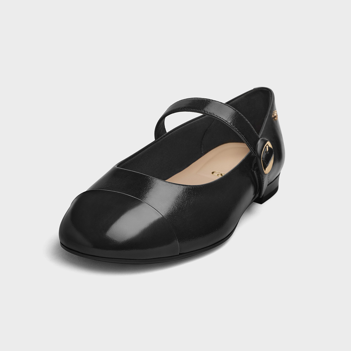 CHARLES&KEITH26春新款SL1-71720141真皮平底玛丽珍鞋浅口单鞋,淘宝优惠券,粉丝福利购,淘宝优惠卷