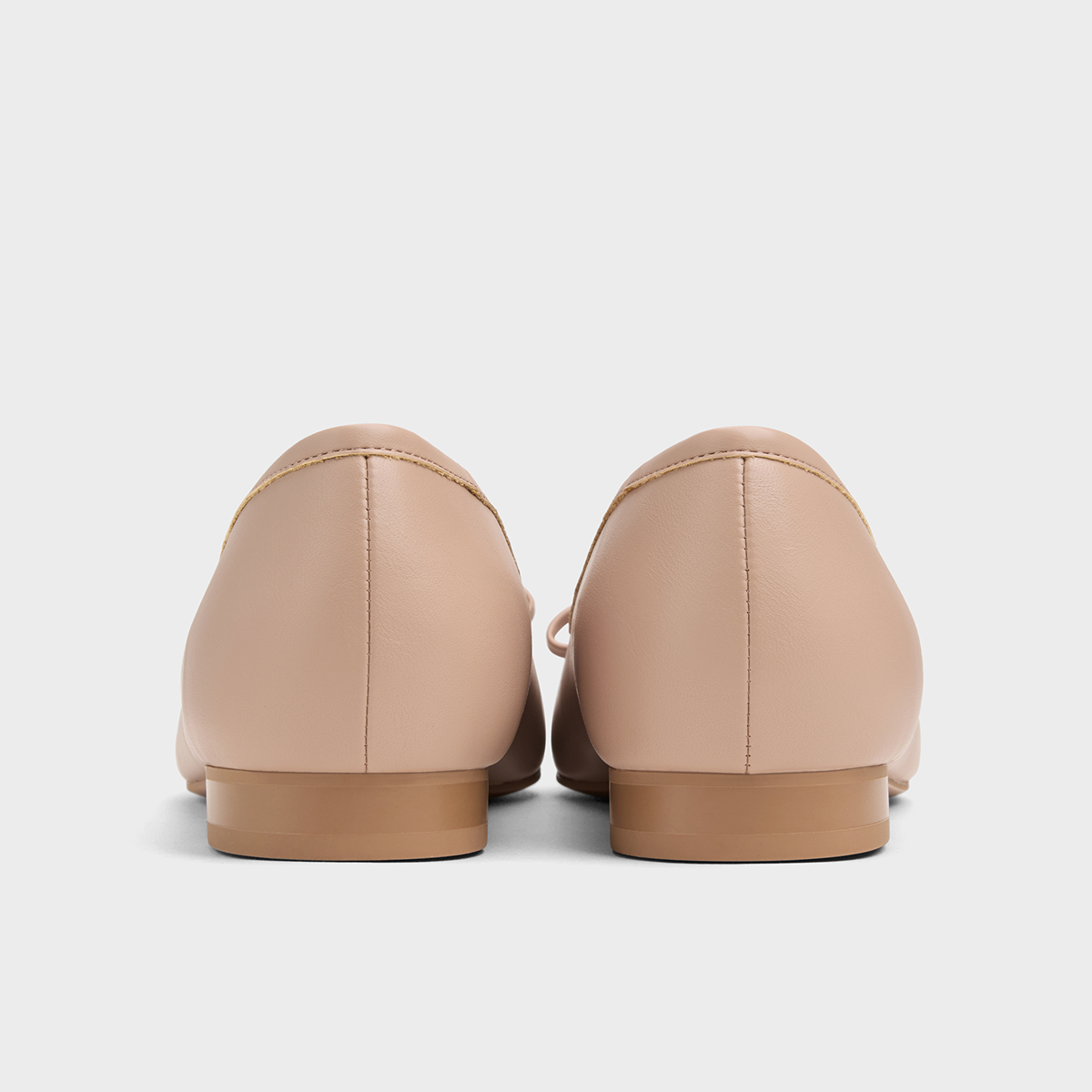 CHARLES&KEITH25冬新款CK1-70381169平底尖头蝴蝶结芭蕾舞鞋单鞋 - 图2