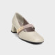 CHARLES&KEITH spring women's shoes CK1-60580322 square heel buckle decorated Mary Jane shoes temperament single shoes
