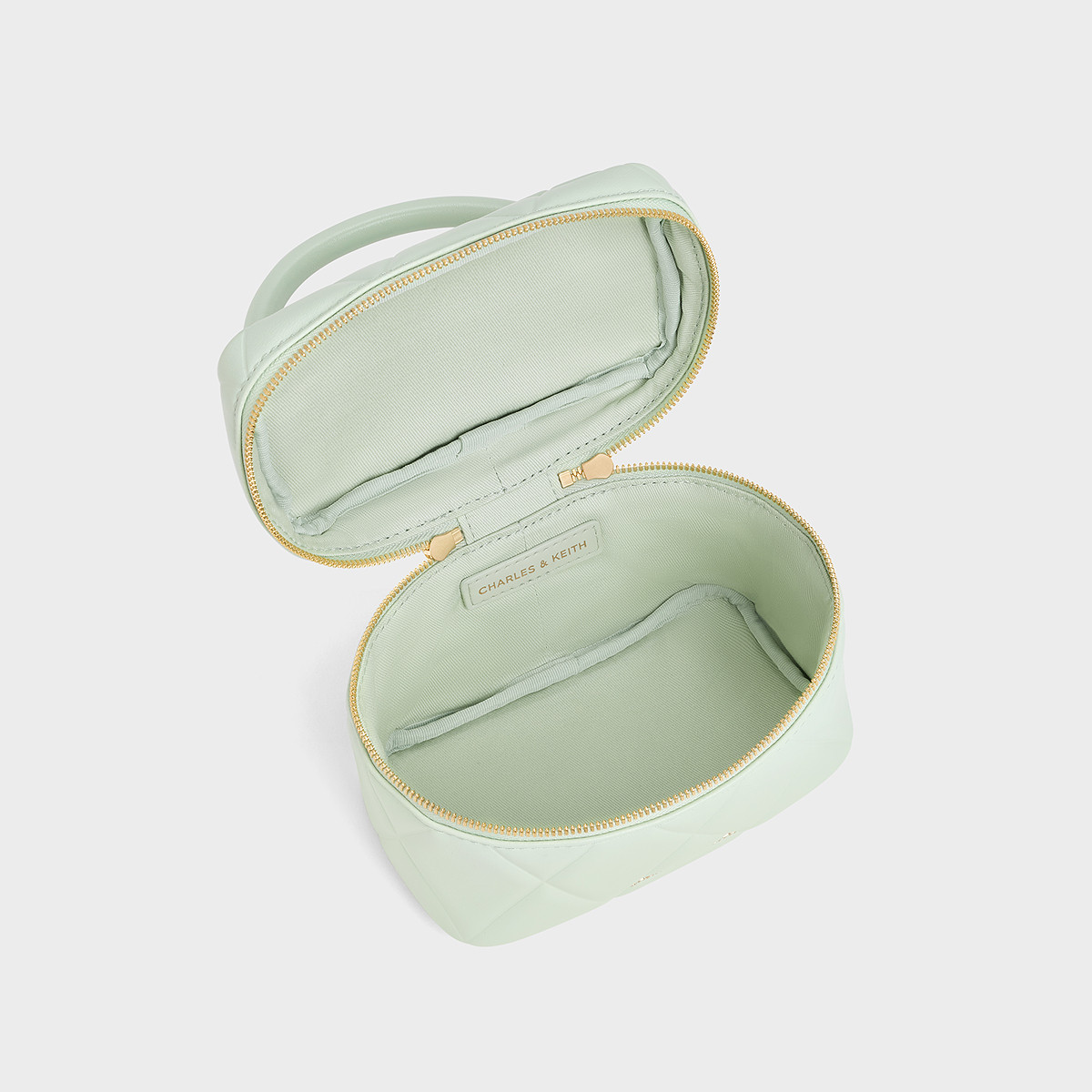 [情人节礼物]CHARLES&KEITH女包CK2-80782534菱格手提斜挎小方包,淘宝优惠券,粉丝福利购,淘宝优惠卷