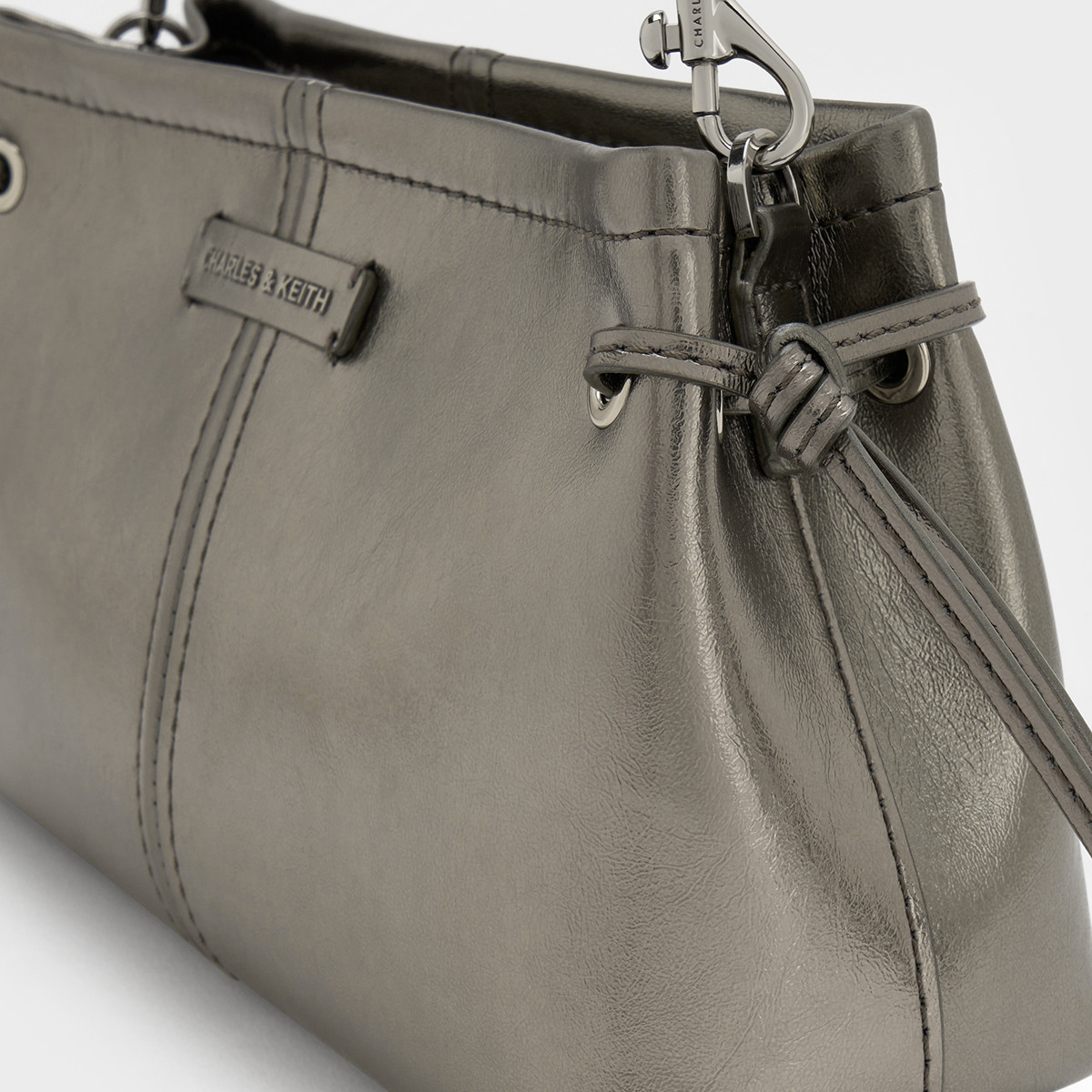 CHARLES&KEITH25秋季新款CK2-50671788复古简约手提小方包斜挎包,淘宝优惠券,粉丝福利购,淘宝优惠卷