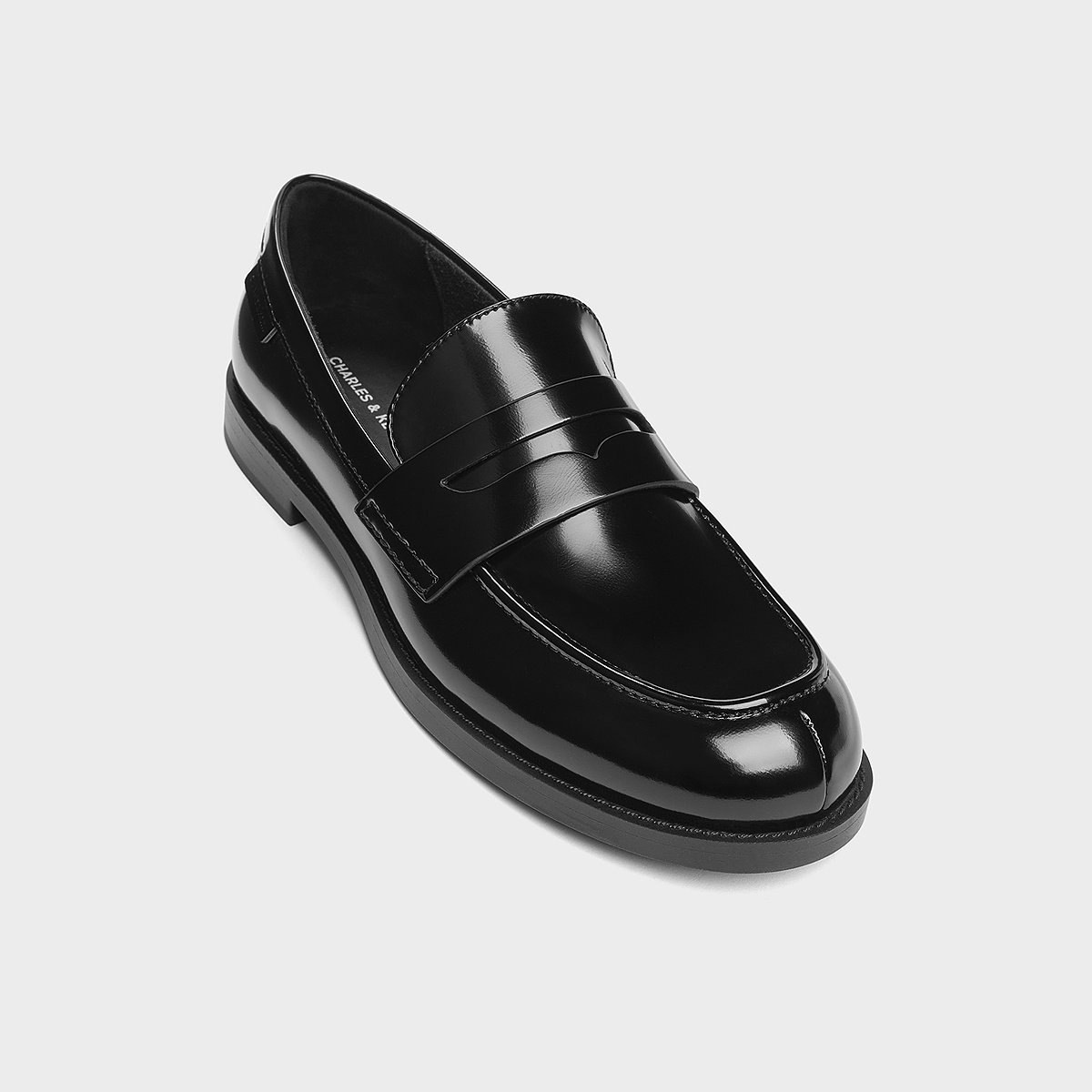 [新年礼物]CHARLES&KEITH25冬新款CK1-70381170英伦乐福鞋单鞋,淘宝优惠券,粉丝福利购,淘宝优惠卷