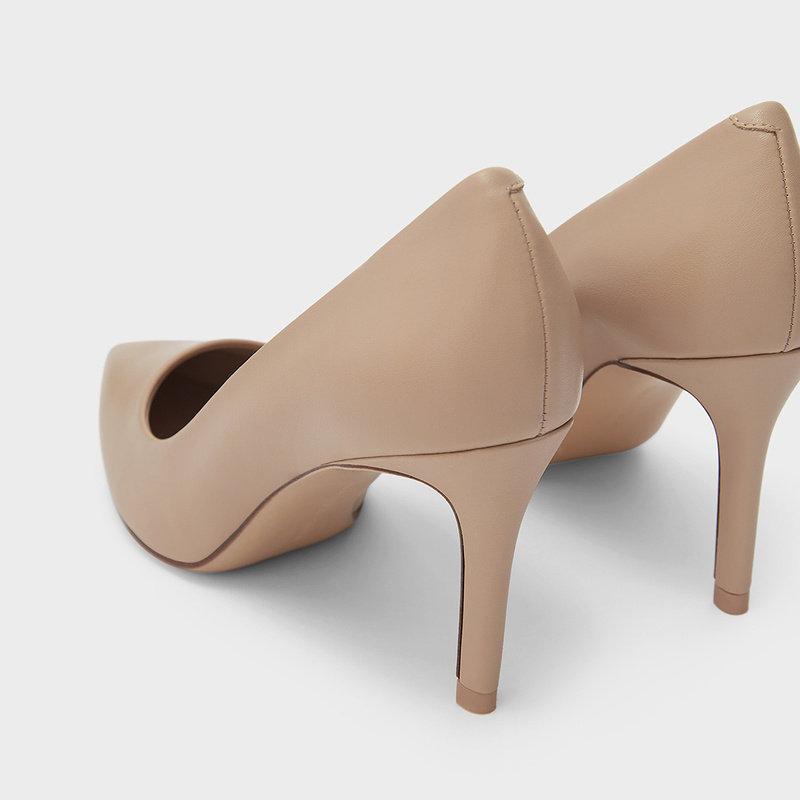 [新年礼物]CHARLES＆KEITH女鞋CK1-60280245-1尖头高跟单鞋婚鞋,淘宝优惠券,粉丝福利购,淘宝优惠卷