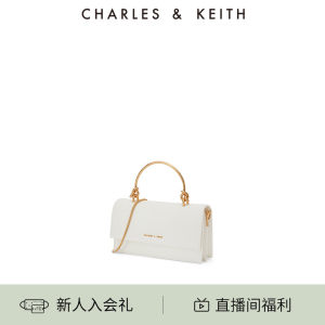 CHARLES＆KEITH女包CK6-10840314-3果然甜女士链条手提斜挎包