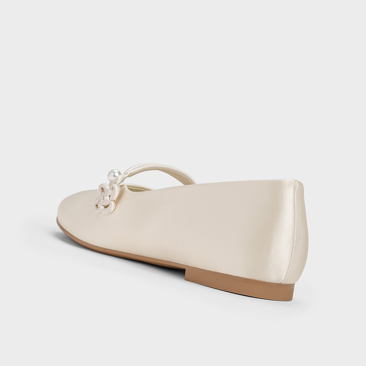 CHARLES&KEITH26春新款CK1-70580292新年系列缎面中国结玛丽珍鞋,淘宝优惠券,粉丝福利购,淘宝优惠卷