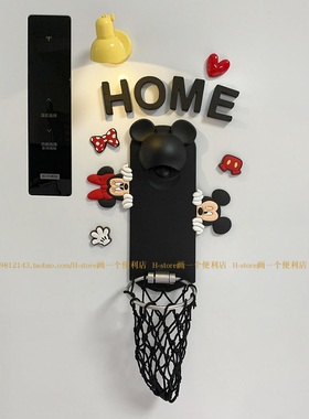 网红米奇篮筐开瓶器冰箱贴