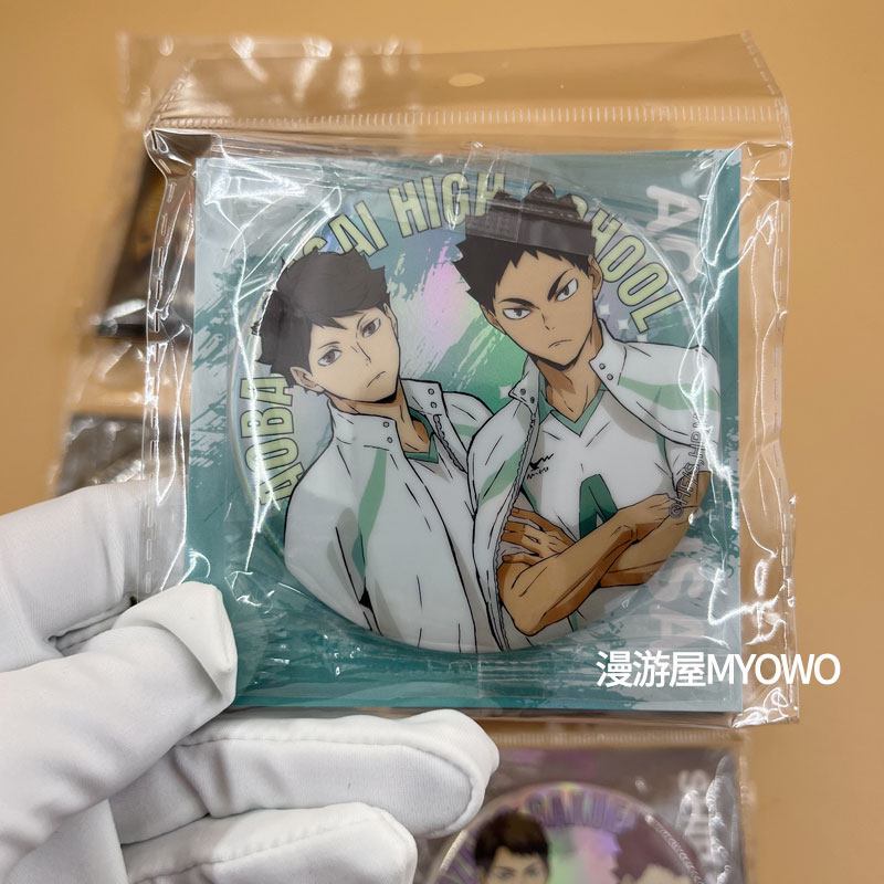 【正版】排球少年徽章吧唧日向翔阳影山飞雄组合人物星河动漫周边,淘宝优惠券,粉丝福利购,淘宝优惠卷