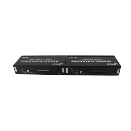 捷弘讯HDMI KVM延长器传输100米USB键盘鼠标环出朗恒HDE-190HUA-M - 图1