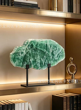 现代简约绿萤石工艺品