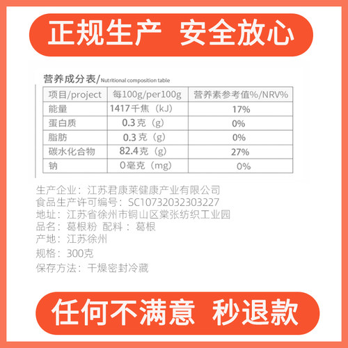 买1送1食济堂葛根粉块纯野葛淀粉小包装柴葛粉农家女性胸部代餐粉 - 图1