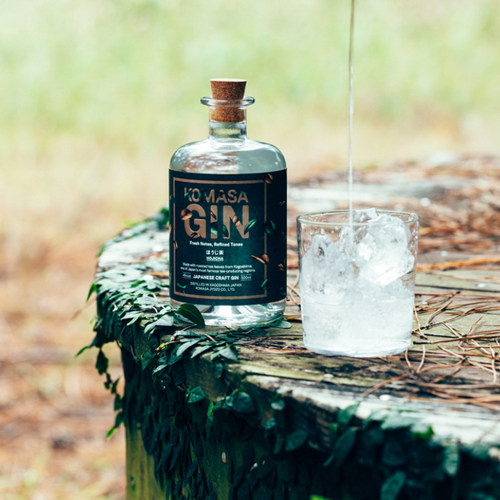 日本小正手工金酒 Komasa Craft Gin 杜松子琴酒 正品行货 绿茶味 - 图1
