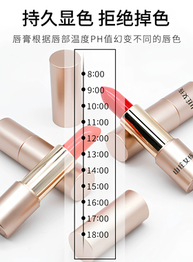 胡萝卜素变色润唇膏果冻口红女持久保湿不掉色不沾杯唇彩防水滋润