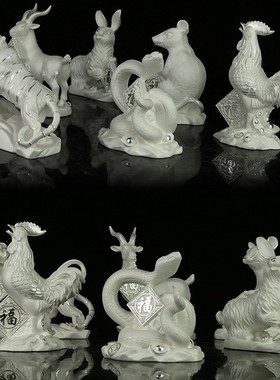 十二生肖摆件99纯银支持可定制