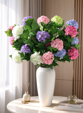 莱雅花艺绢花桌面绣球