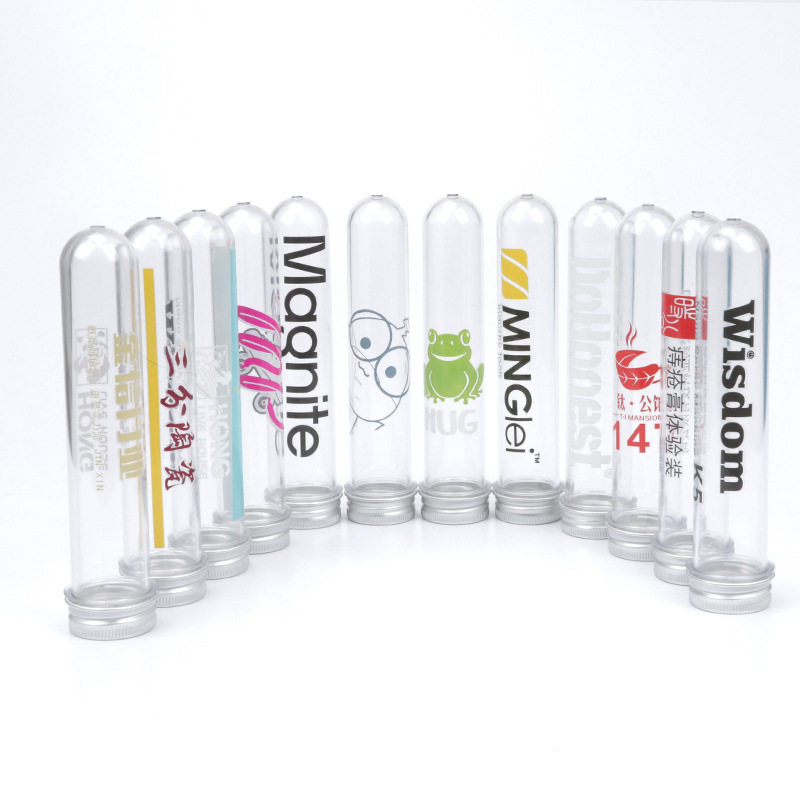 小杨哥推荐透明塑料试管胶囊瓶身图案文字彩色丝印刷数据线耳机,淘宝优惠券,粉丝福利购,淘宝优惠卷