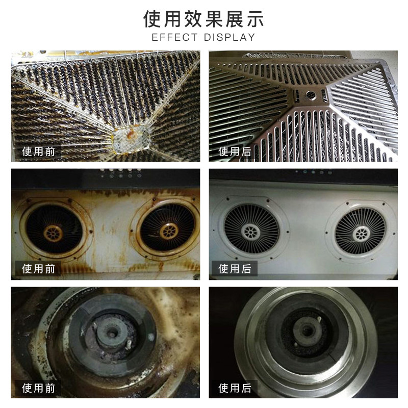 进口油烟机强力去污厨房去油清洗剂 newbark居家日用油污清洁剂
