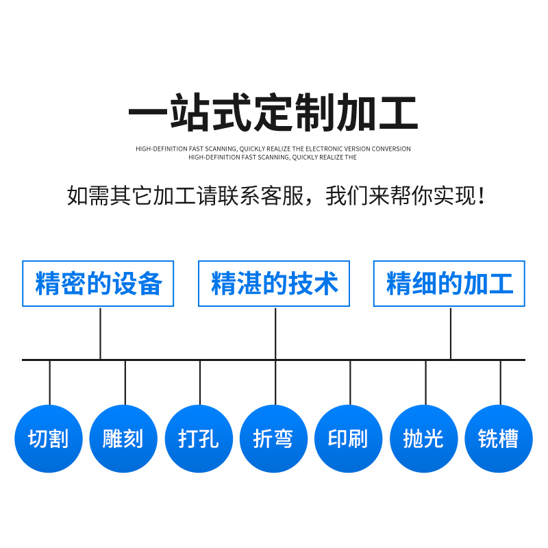 透明红色亚克力板定制35810mm彩色高透光有机玻璃雕刻切割加工 - 图3