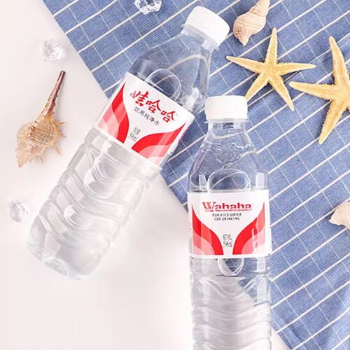 娃哈哈饮用纯净水5.5L*4大桶整箱非矿泉水15L桶装水办公室家用1.5-图0