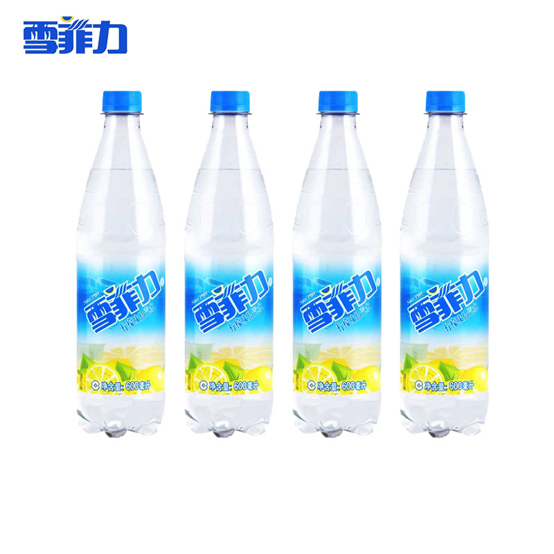 上海雪菲力盐汽水600ml*24瓶整箱批特价柠檬味网红汽水碳酸饮料品 - 图0