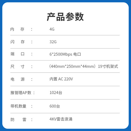 爱快路由器2.5g多网聚合路由器ikuai有线企业级多wan口宽带叠加行为管理防火墙支持IPv6虚拟机A620S不带WiFi - 图3