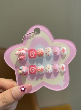 儿童卡通立体穿戴甲免烤无毒