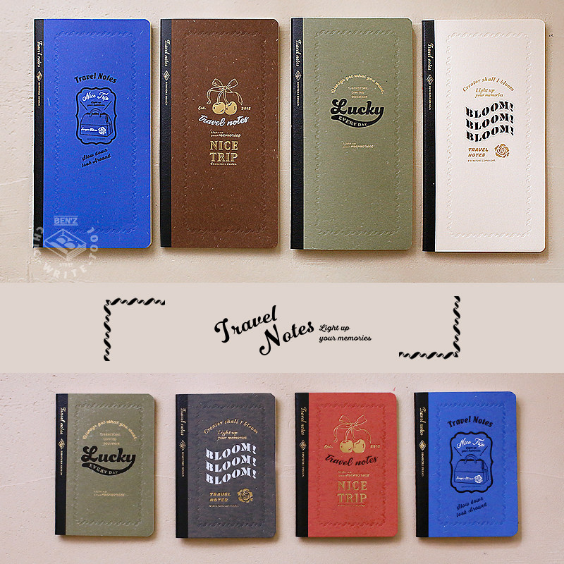 本子事多TN复古替芯手账本便携旅行本印花内芯护照空白手帐笔记本,淘宝优惠券,粉丝福利购,淘宝优惠卷