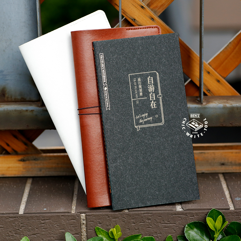 本子事多【旅行外出攻略】travelers notebook TN内芯手账TN替芯-图3