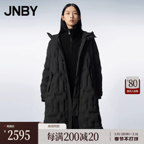 (Mall same section) JNBY Jiangnan Boucoat 23 Winter New Pine Down Clothing Easy to Even Cap A Type 5NAC14420