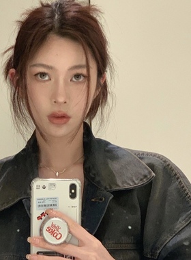 钻石项链925纯银马眼钻锁骨链女