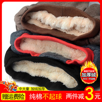 Boy pants winter style garnter thickened with warm cotton pants winter Childrens clothes Boys lamb suede 2023 New wave