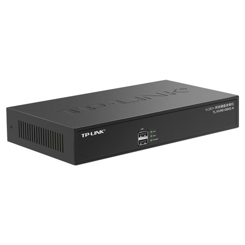 普联TP-LINK TL-NVR6108KE-N 硬盘录像机NVR云管理手机配置双网口USB高清1200万 HDMI/VGA国标GB28181 - 图0