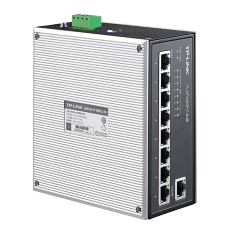 TP-LINK TL-SF1009P工业级9口PoE供电交换机大功率120W网络监控导轨式壁挂耐高温低温防尘抗电磁干扰VLAN - 图2