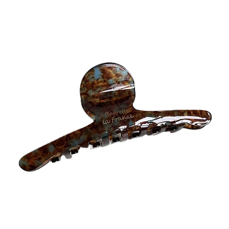 醋酸咖啡色抓夹森系美拉德发夹女后脑勺鲨鱼夹子大号发抓夹头饰品,淘宝优惠券,粉丝福利购,淘宝优惠卷