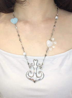 *水手海恋*金属船锚造型项链