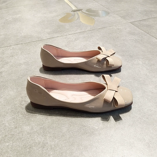 Обувь, туфли с бантиком, 2020, мягкая подошва