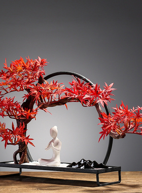 新中式风沙盘开业送礼家居装饰