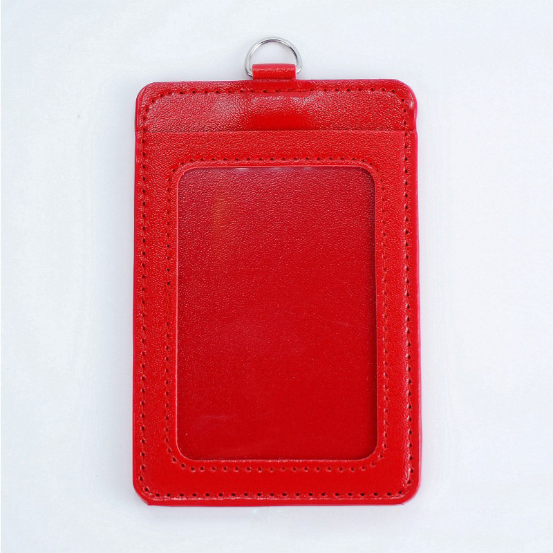 Work permit card holder, transparent pickup card holder, attendance card holder, railway work permit card holder, soft leather access card holder