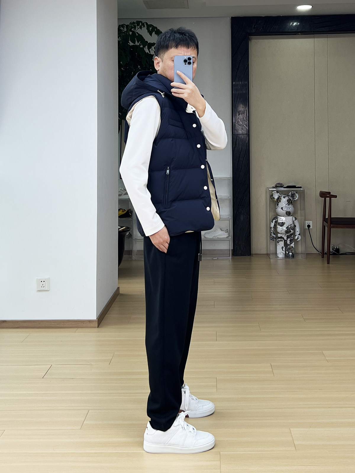 奢/意大利BC笈致轻暖零压/秋冬男士白鹅绒连帽男羽绒马甲坎肩背心,淘宝优惠券,粉丝福利购,淘宝优惠卷