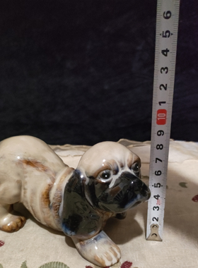 陶瓷摆件孤品高温瓷微瑕介意勿拍