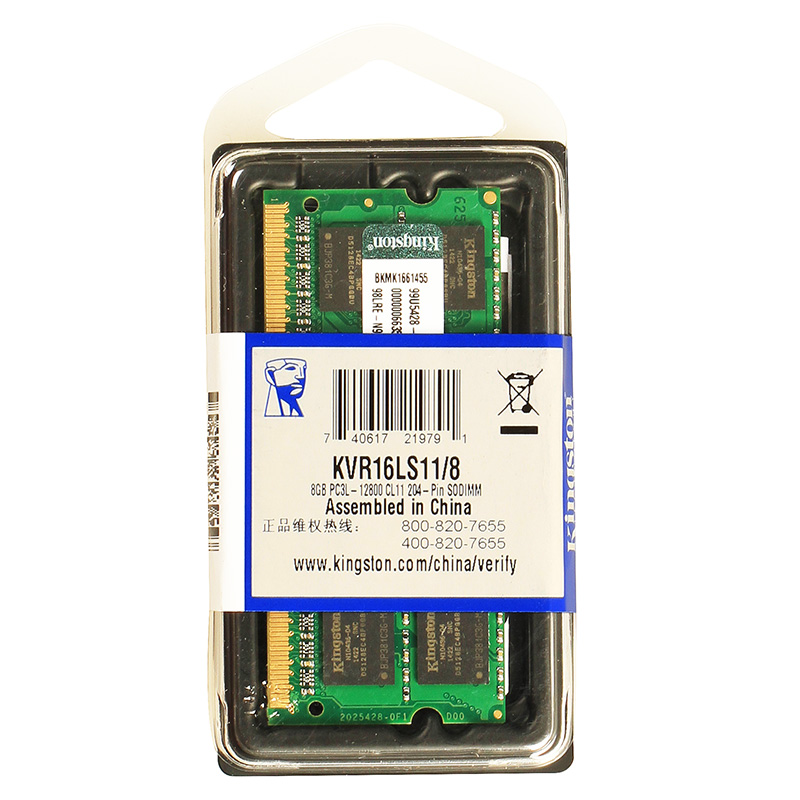 kinston/金士顿8G/DDR3L/1600/4G/1.35V三代笔记本电脑内存条单条 - 图2