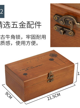 针线盒套装针线包家用缝纫线针线收纳盒十字绣工具实木针线盒